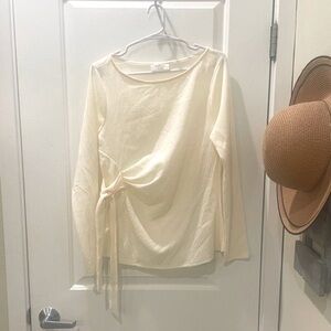 NEW…StitchFix KAILEIGH Elegant Cream Long Sleeve Top